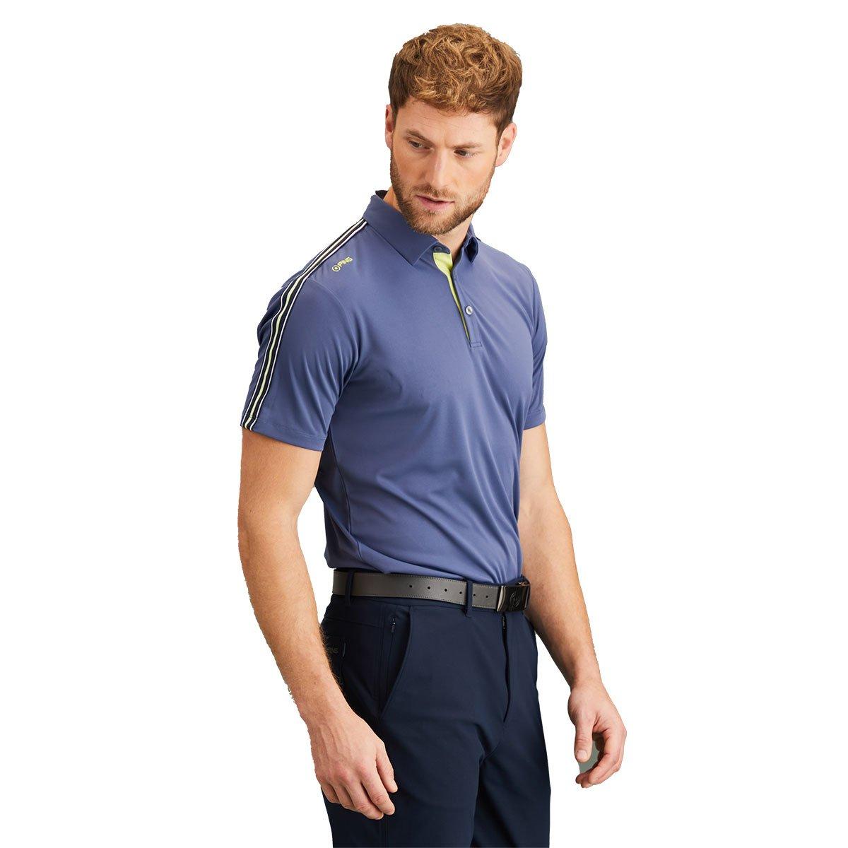 Ping Inver Stripe Polo Shirt