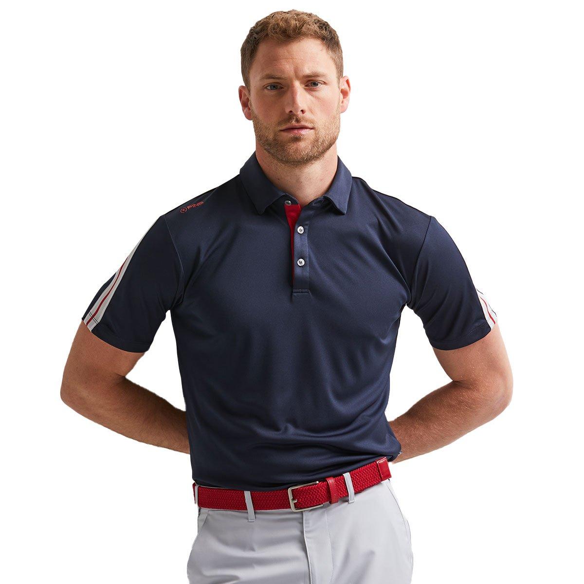 Ping Ping Inver Stripe Polo Shirt