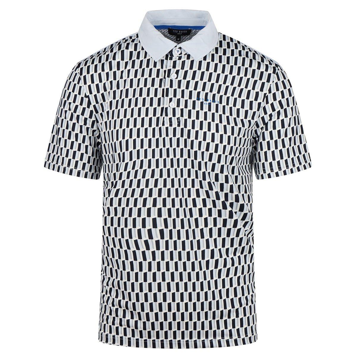 Ted Baker Men's Burrdy Geo Golf Polo Shirt