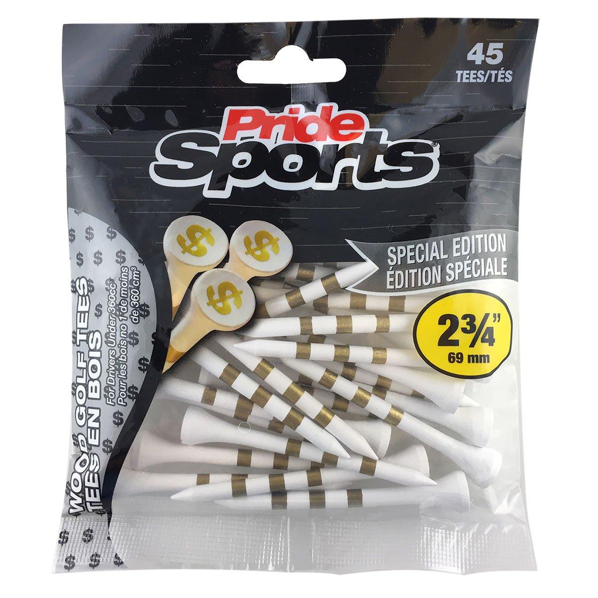Pride Tees Special Edition 2 3/4 Inch Golf Tees - 45 Pack