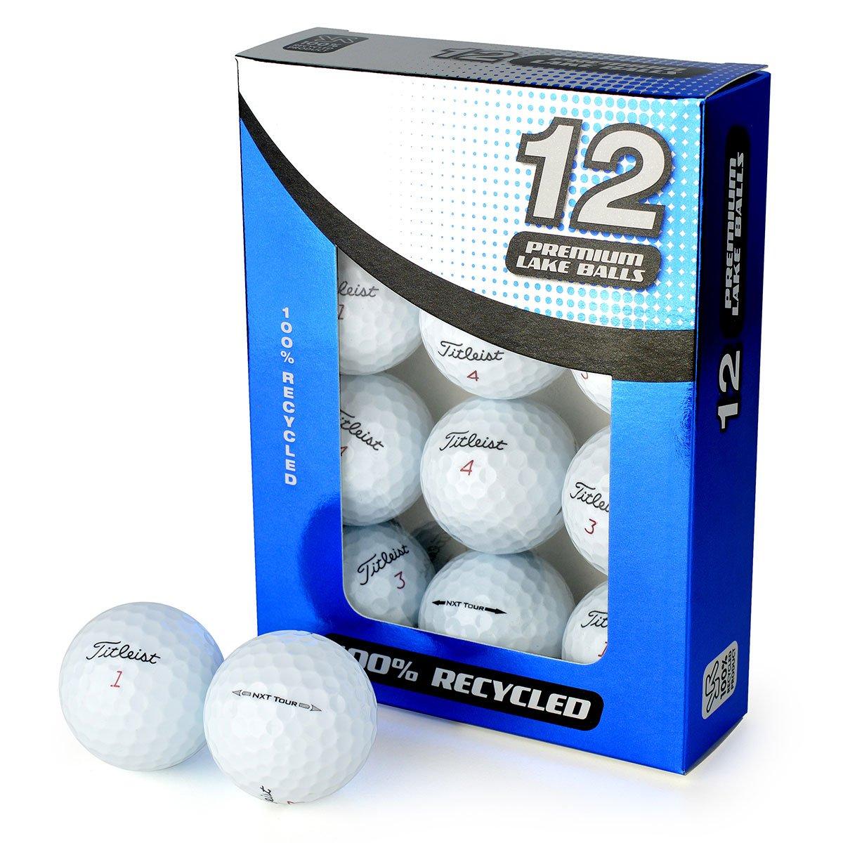 Second Chance Titleist NXT TOUR 12 Grade A Recycled Golf Balls
