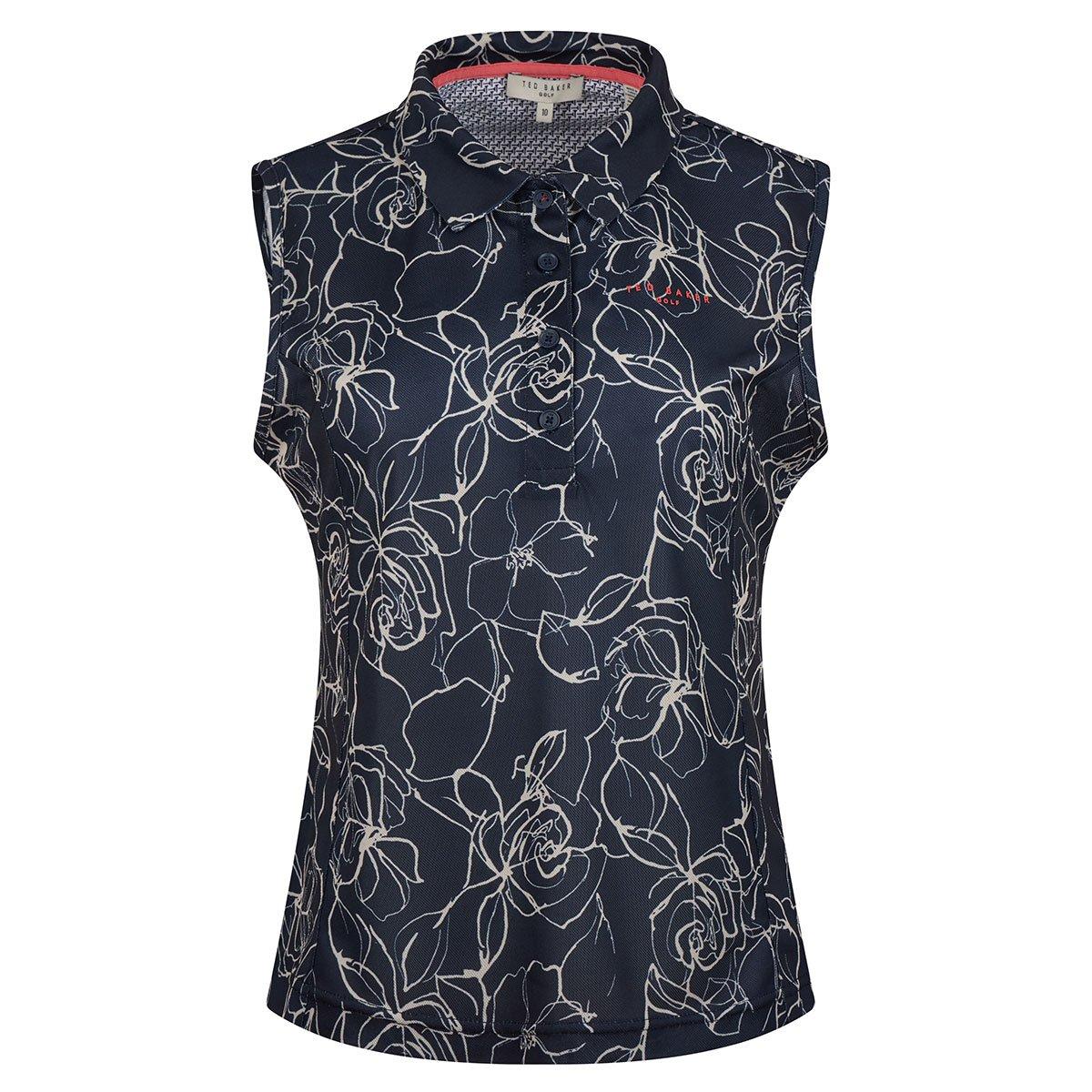 Ted Baker Ladies Ted Baker Zharias Sleeveless Polo Shirt