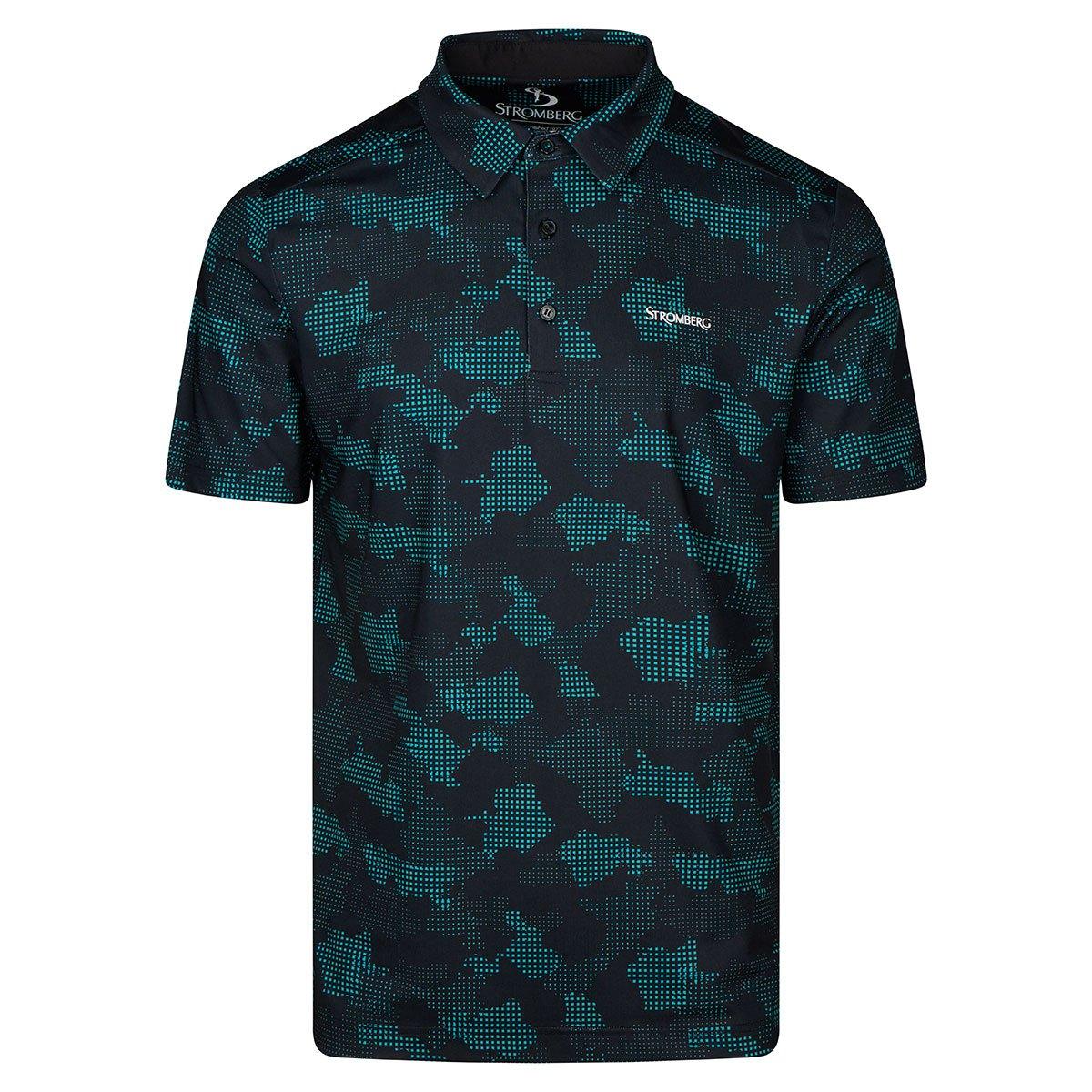 Stromberg Men's Woburn Digi Camo Golf Polo Shirt