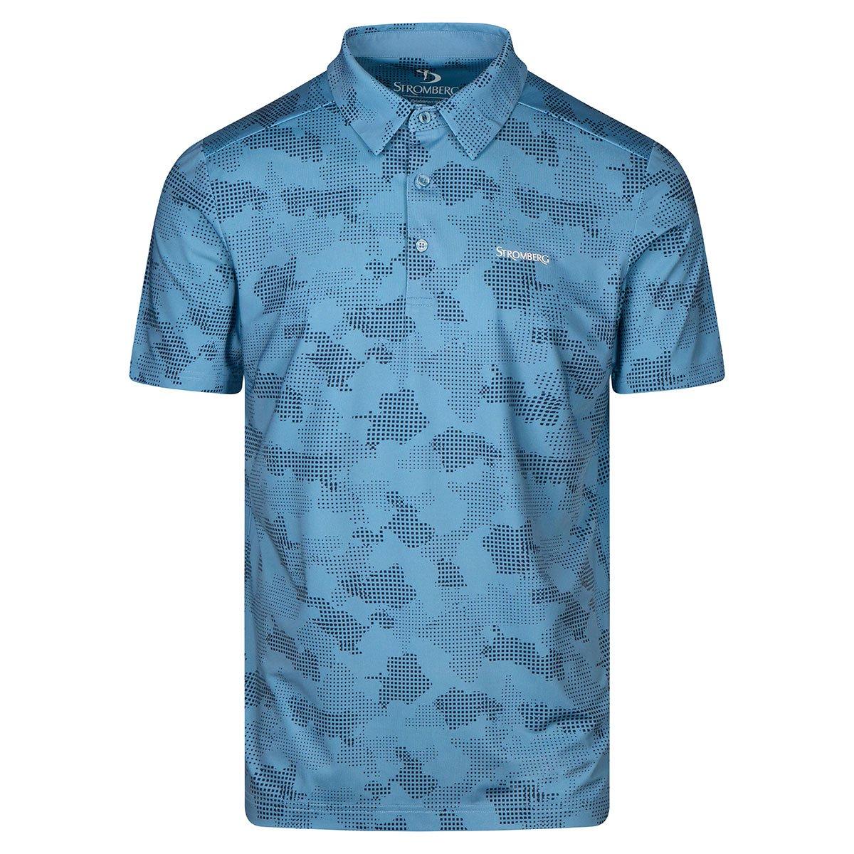 Stromberg Men's Woburn Digi Camo Golf Polo Shirt