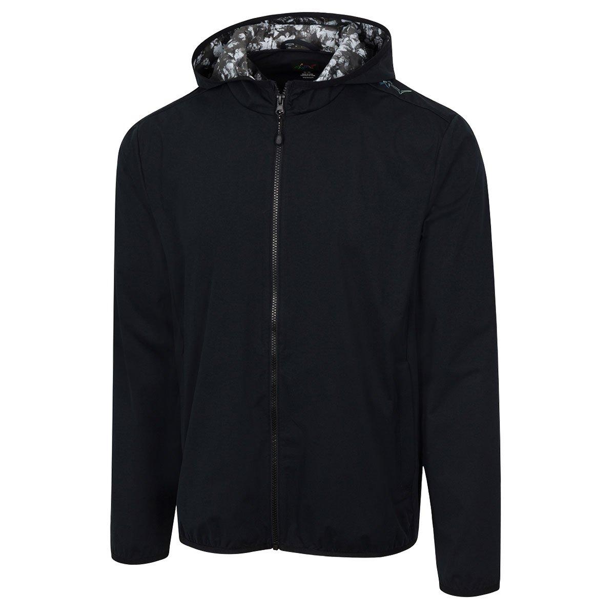 Greg Norman Men's Full Zip Hooded Rain Jacket