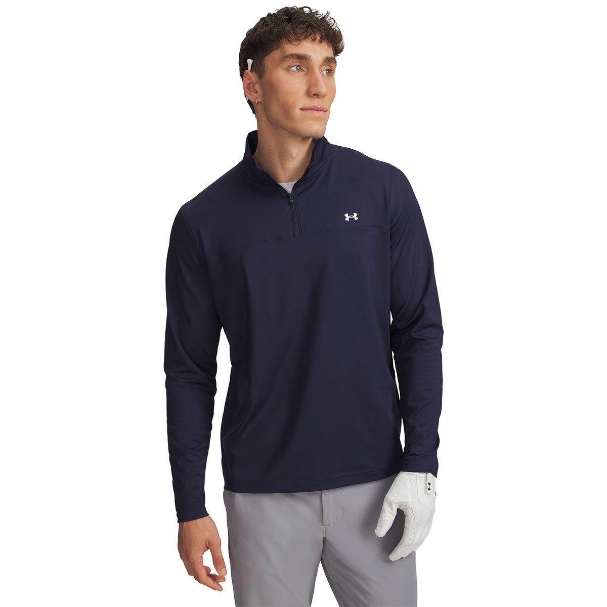 Under Armour Men's T2G Quarter Zip Golf Mid Layer 