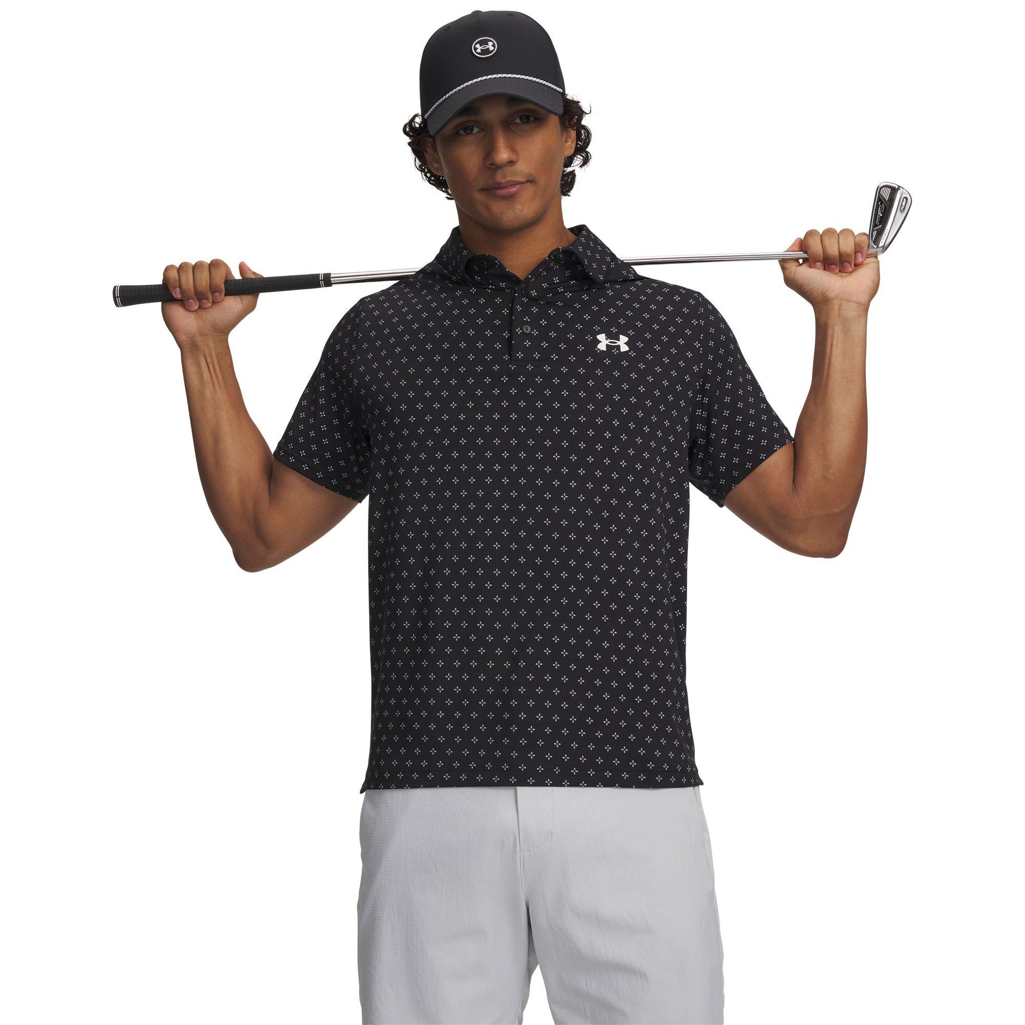Under Armour Men's Playoff 3.0 Micro Flower Golf Polo Shirt