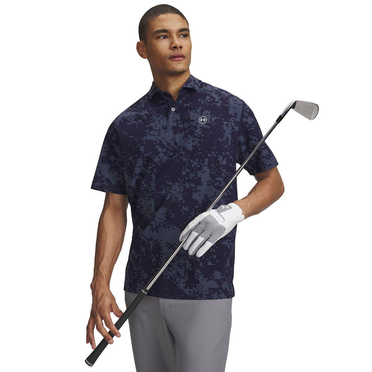 Under Armour Chill Digi Radar Camo Polo Shirt