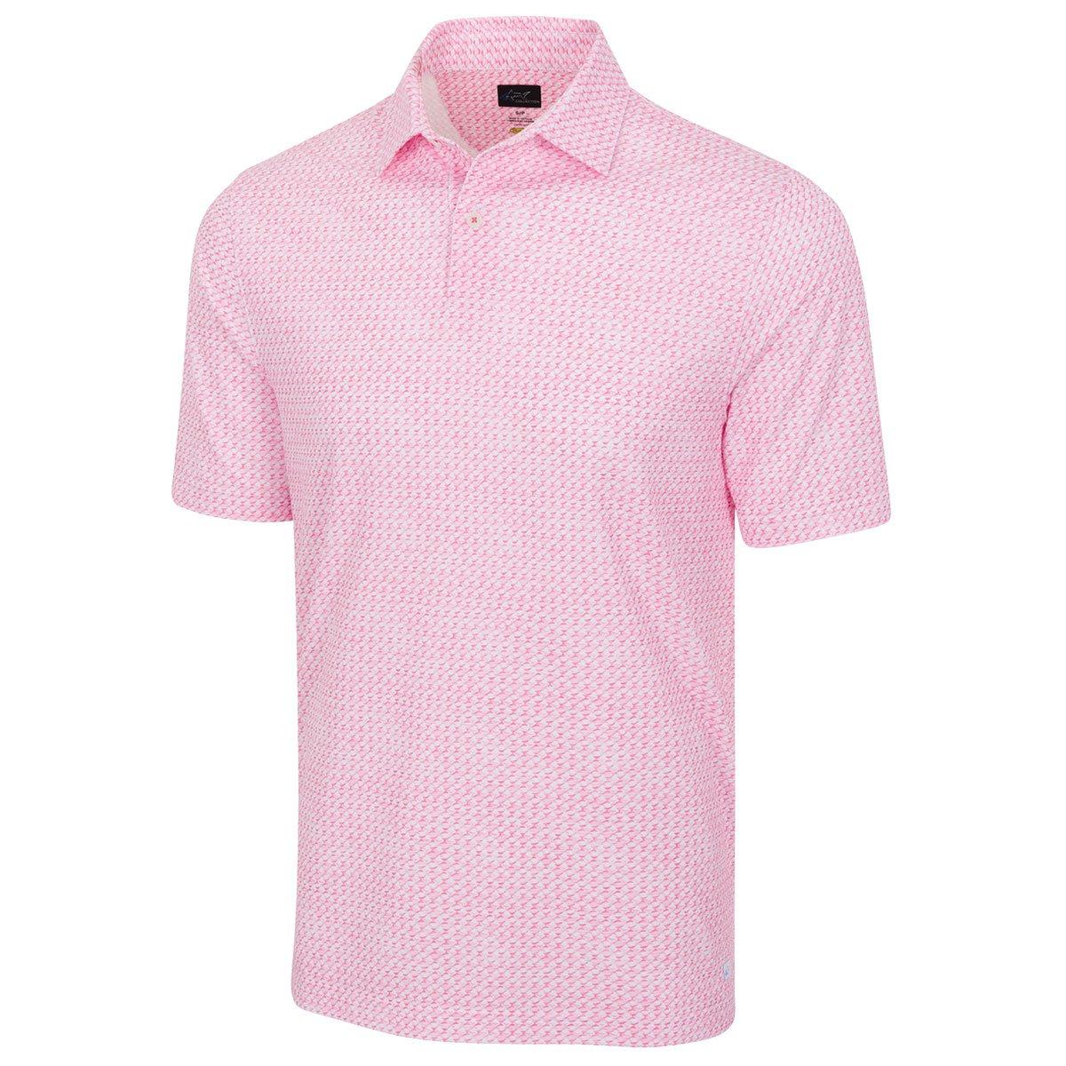 Greg Norman Shark Tail Matrix Polo Shirt