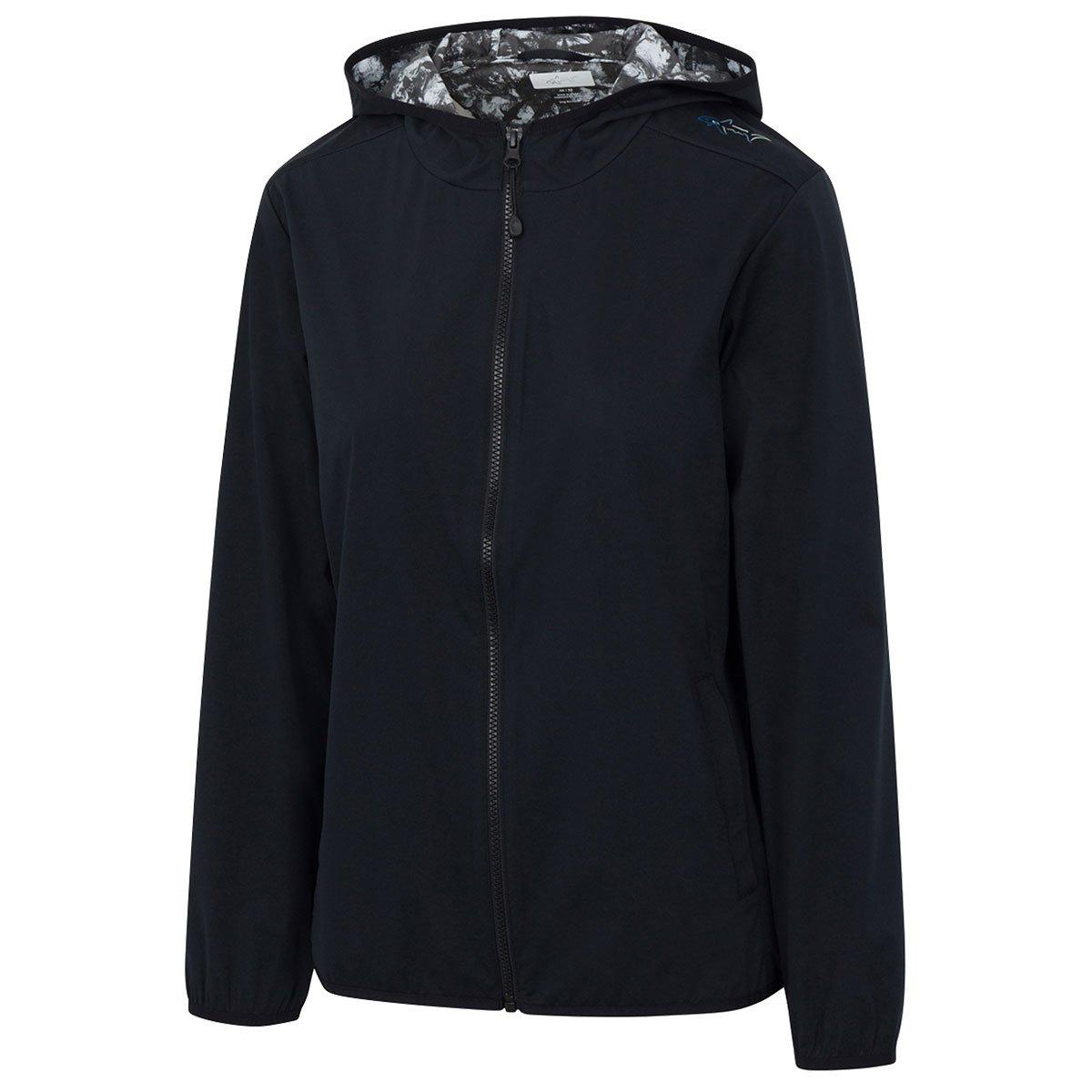 Greg Norman Ladies Rain Hood Full Zip Golf Jacket 