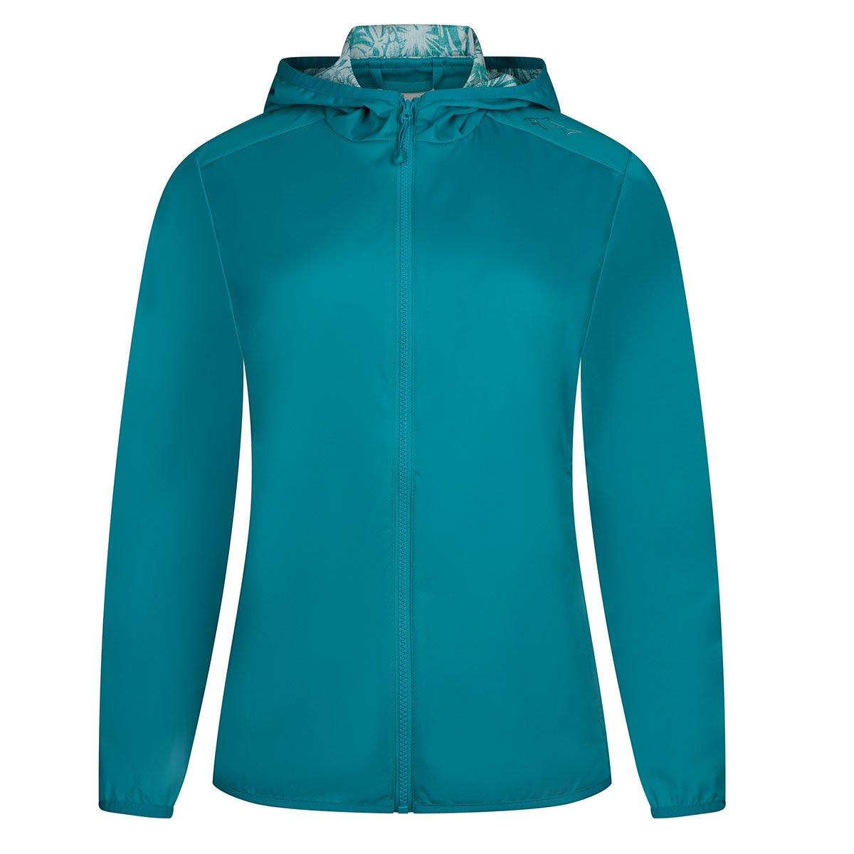Greg Norman Ladies Rain Hood Full Zip Golf Jacket  