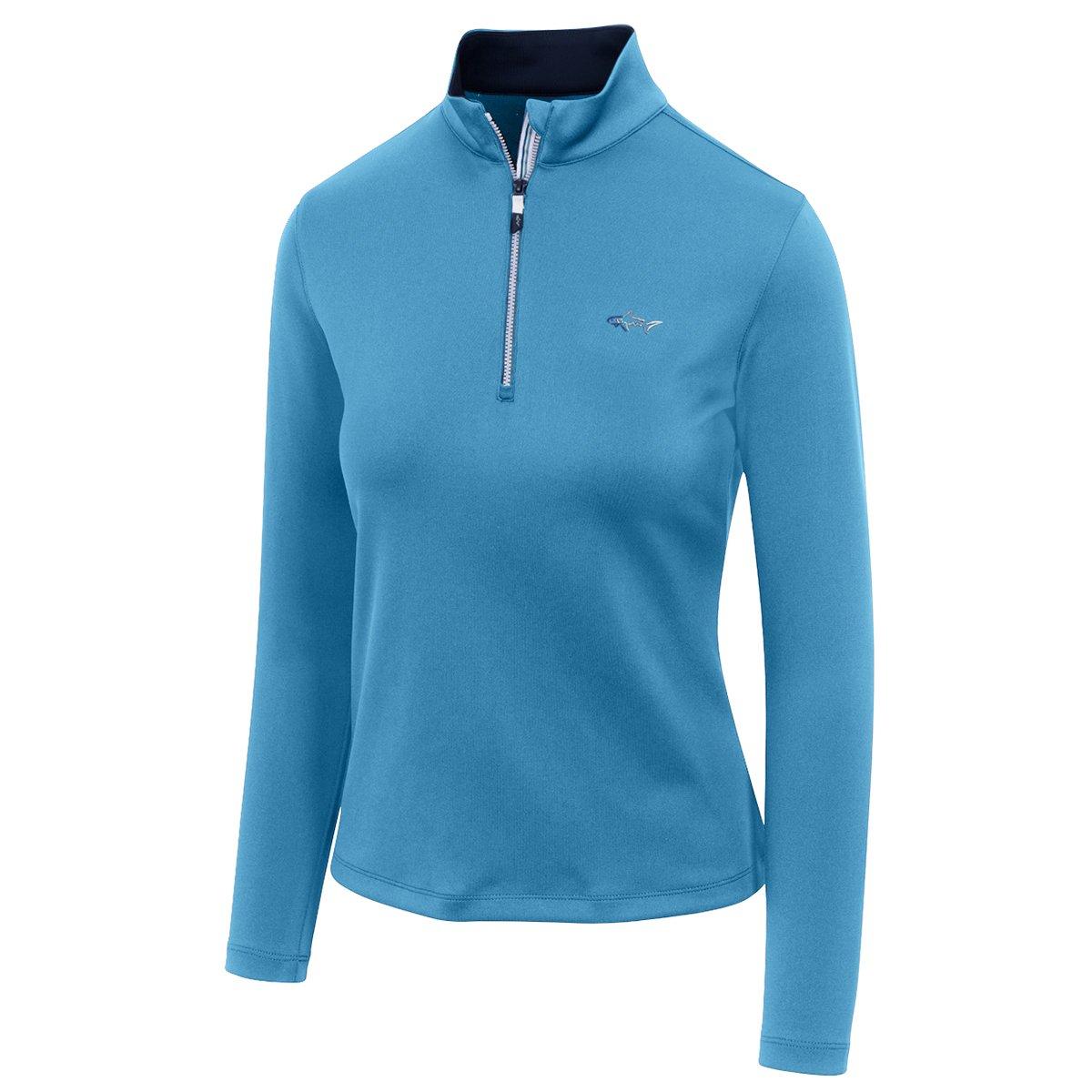 Greg Norman Greg Norman Ladies Heritage Quarter Zip Golf Mid Layer Midlayer