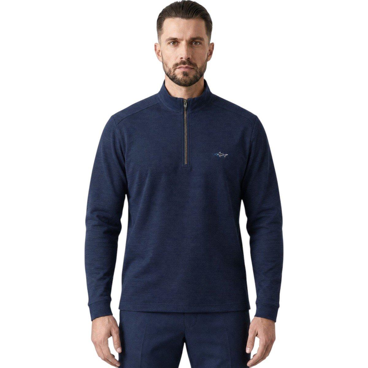 Greg Norman Men's Freedom Performance Pullover Half Zip Golf Mid layer