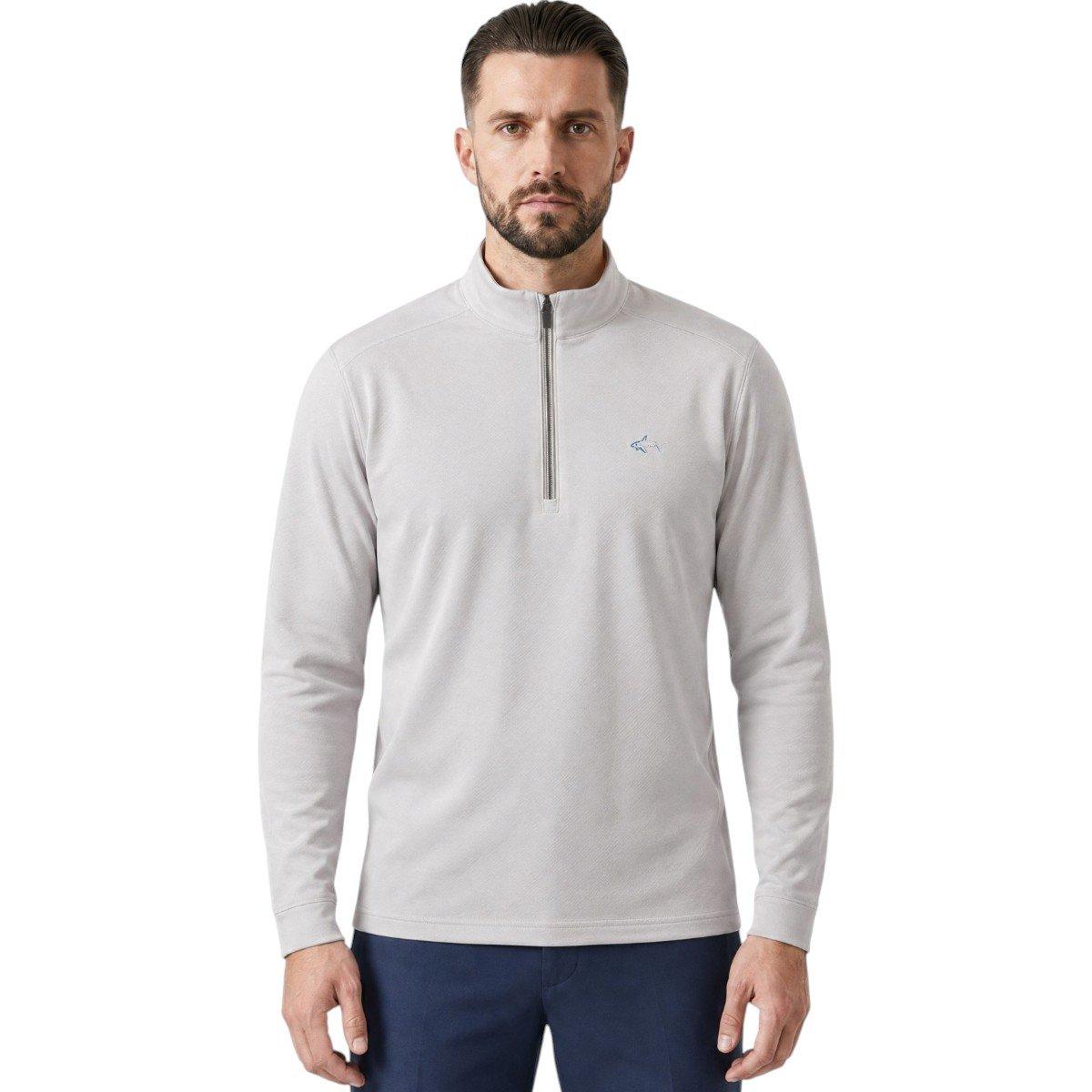 Greg Norman Men's Freedom Performance Pullover Half Zip Golf Mid layer