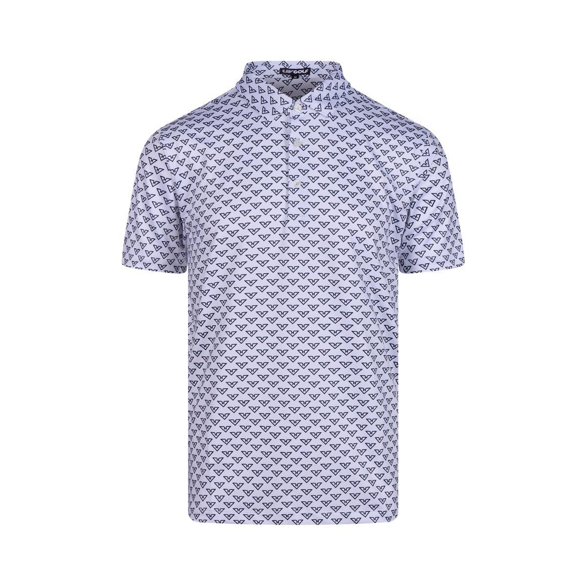 LIV Golf Men's HyFlyers AOP Polo Shirt