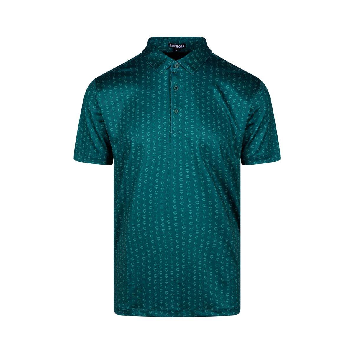 Liv Golf Liv Golf Cleeks AOP Polo Shirt