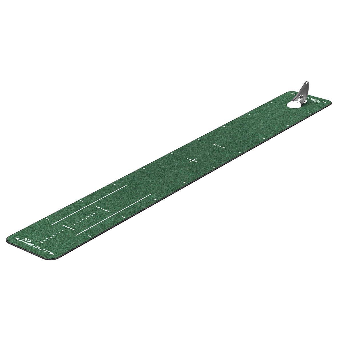 Puttout Puttout 10FT Putting MAT & Trainer Bundle Training Aid