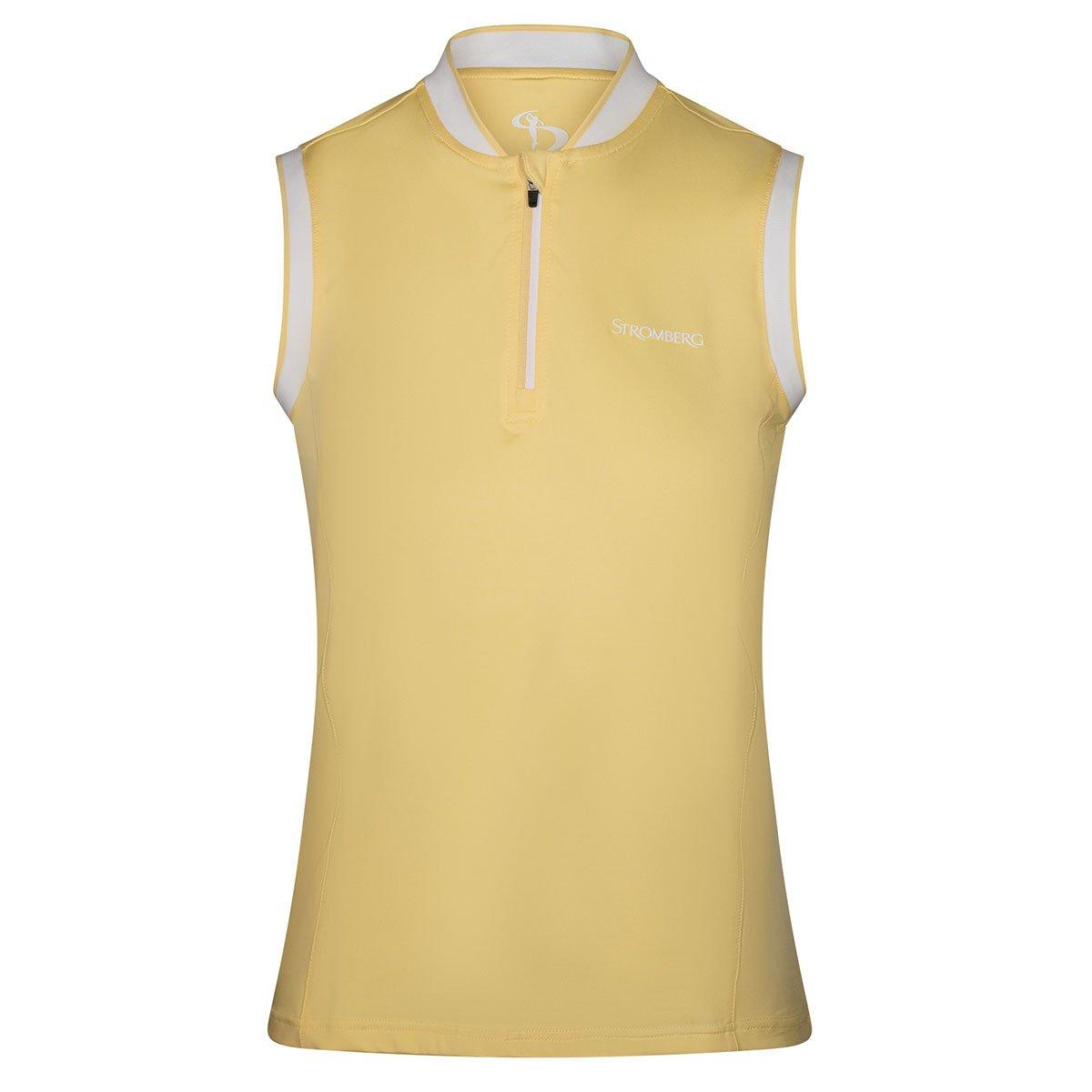 Stromberg Stromberg Ladies Stromberg MEG RIB ZIP Polo Shirt