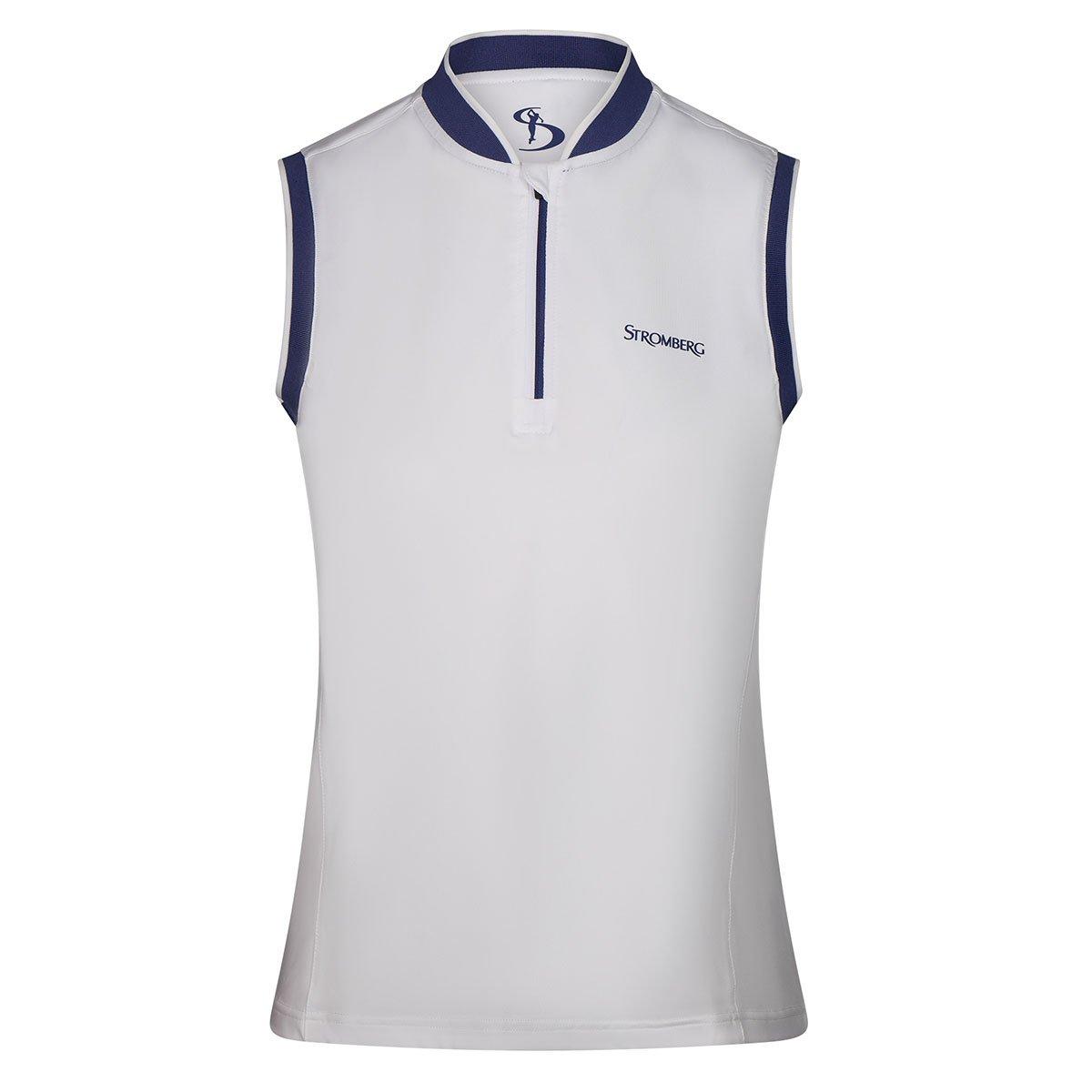 Stromberg Ladies Stromberg MEG RIB ZIP Polo Shirt