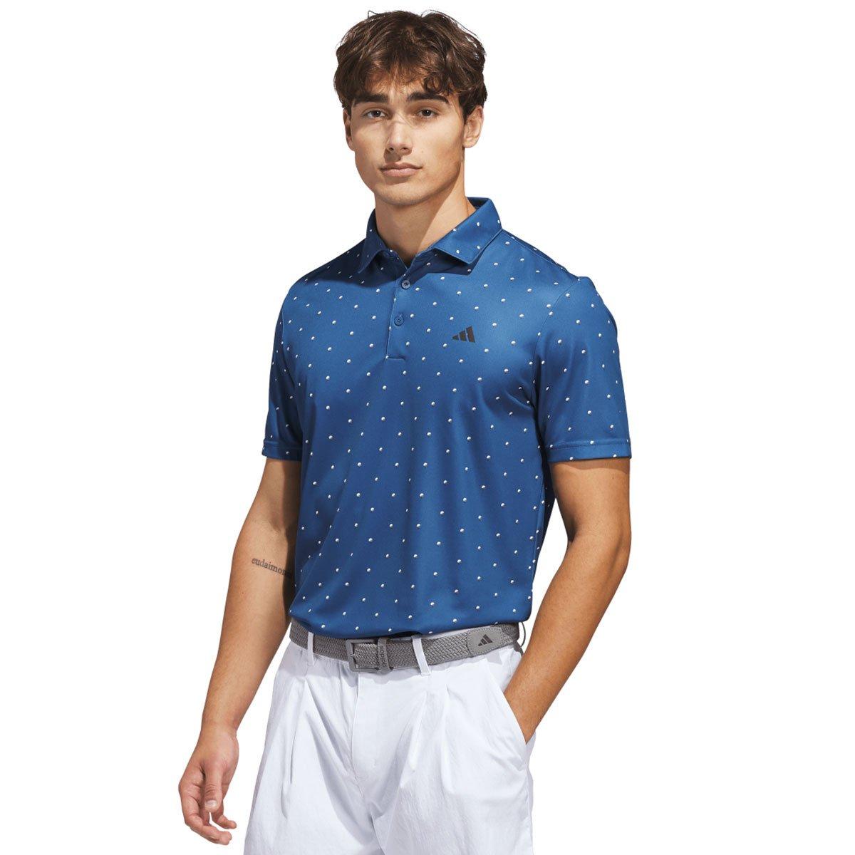 Adidas Adidas Performance Printed Polo Shirt