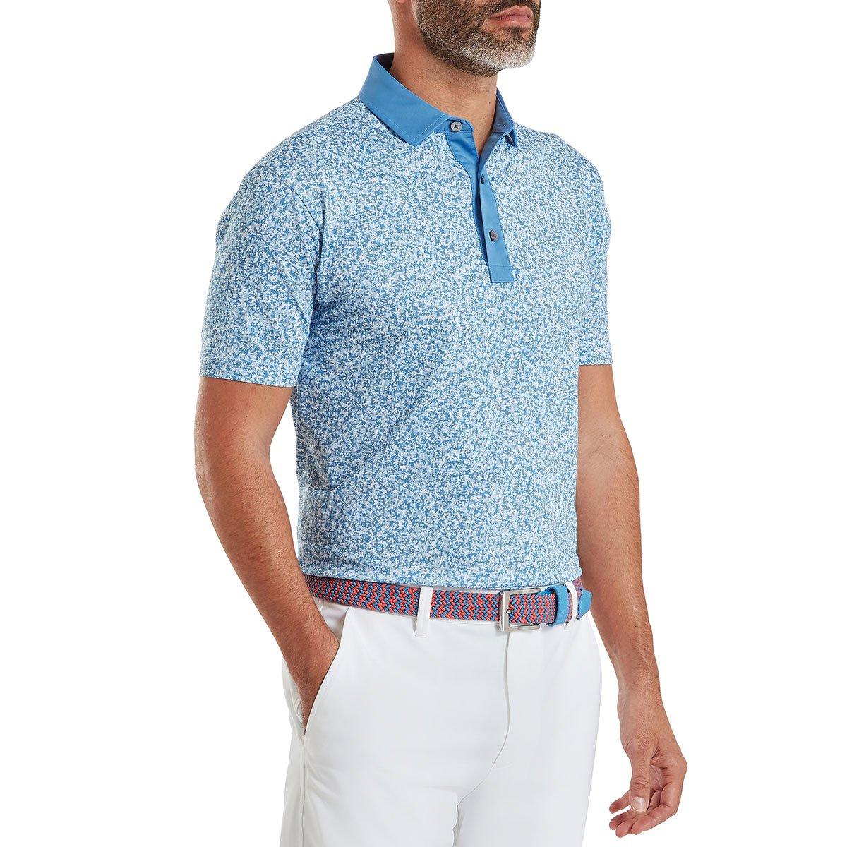 FootJoy Condensed Camo Print Lisle Polo Shirt