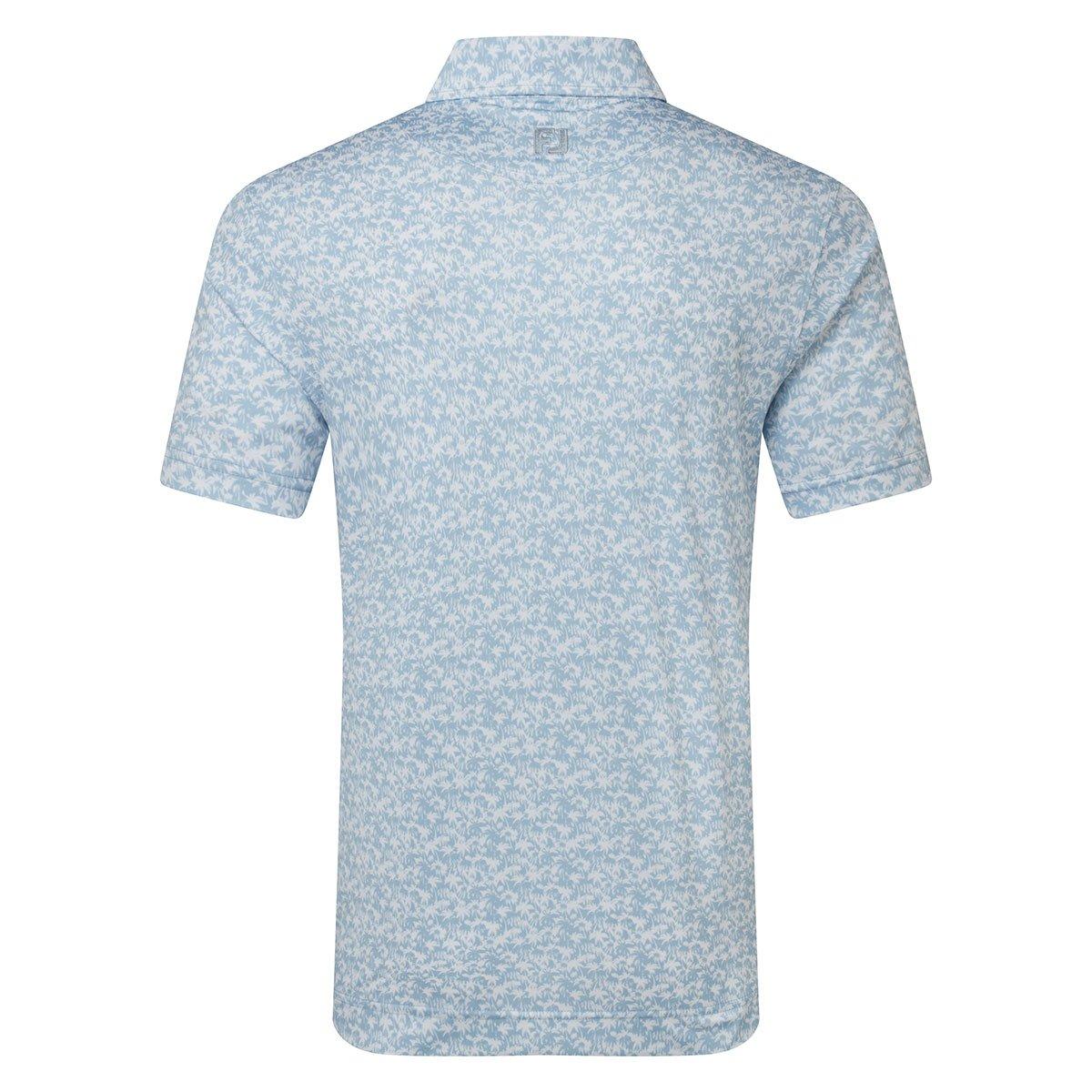 FootJoy Hidden Palm Print Lisle Polo Shirt