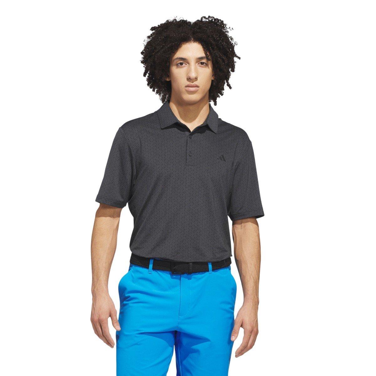 adidas Men's Ultimate365 Mesh Print Golf Polo Shirt