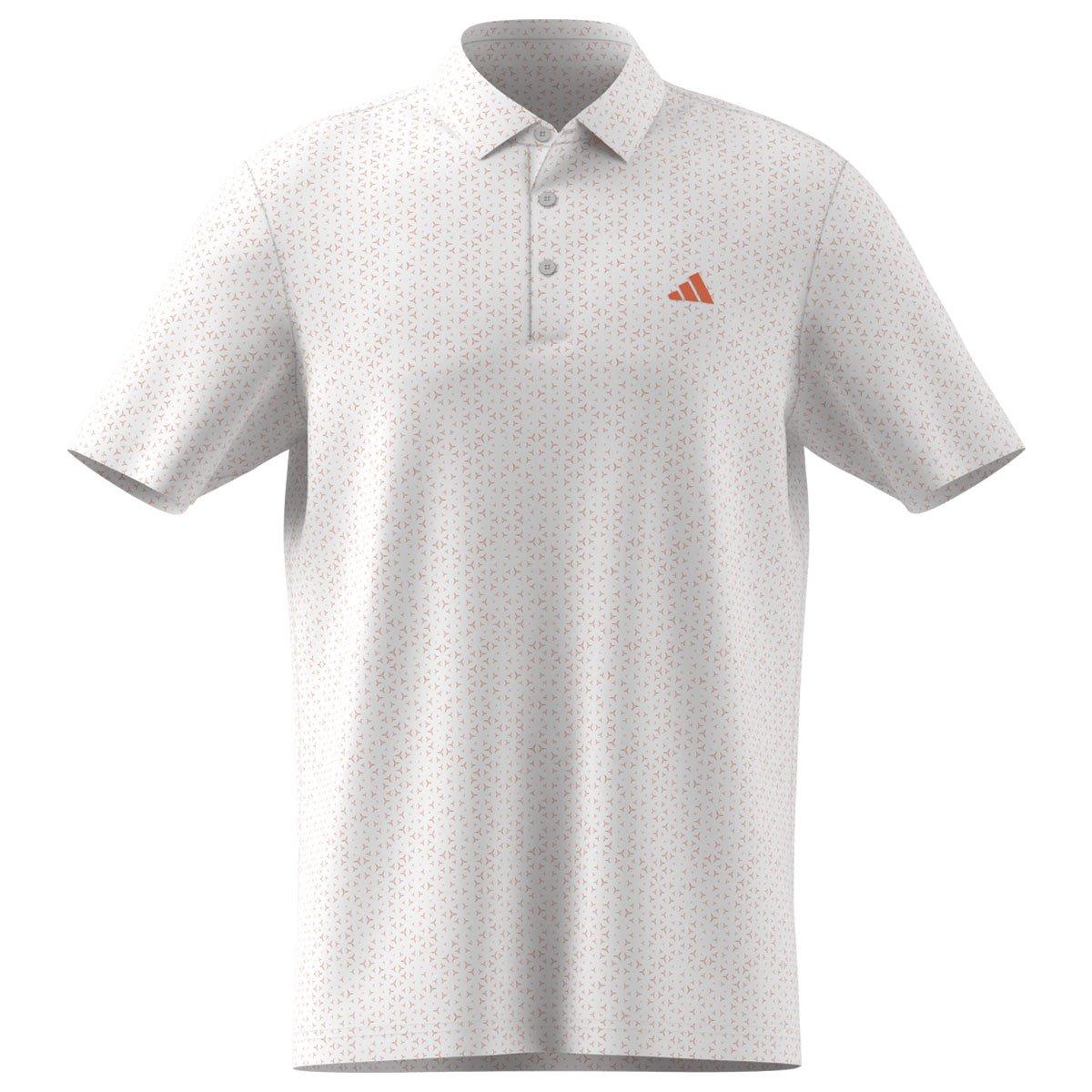 adidas Men's Ultimate365 Mesh Print Golf Polo Shirt