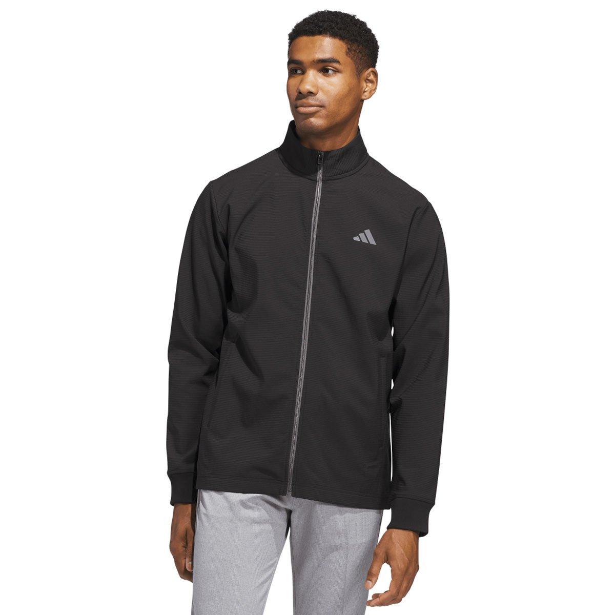 adidas Men's Ultimate365 Textured Woven Full Zip Golf Jacket