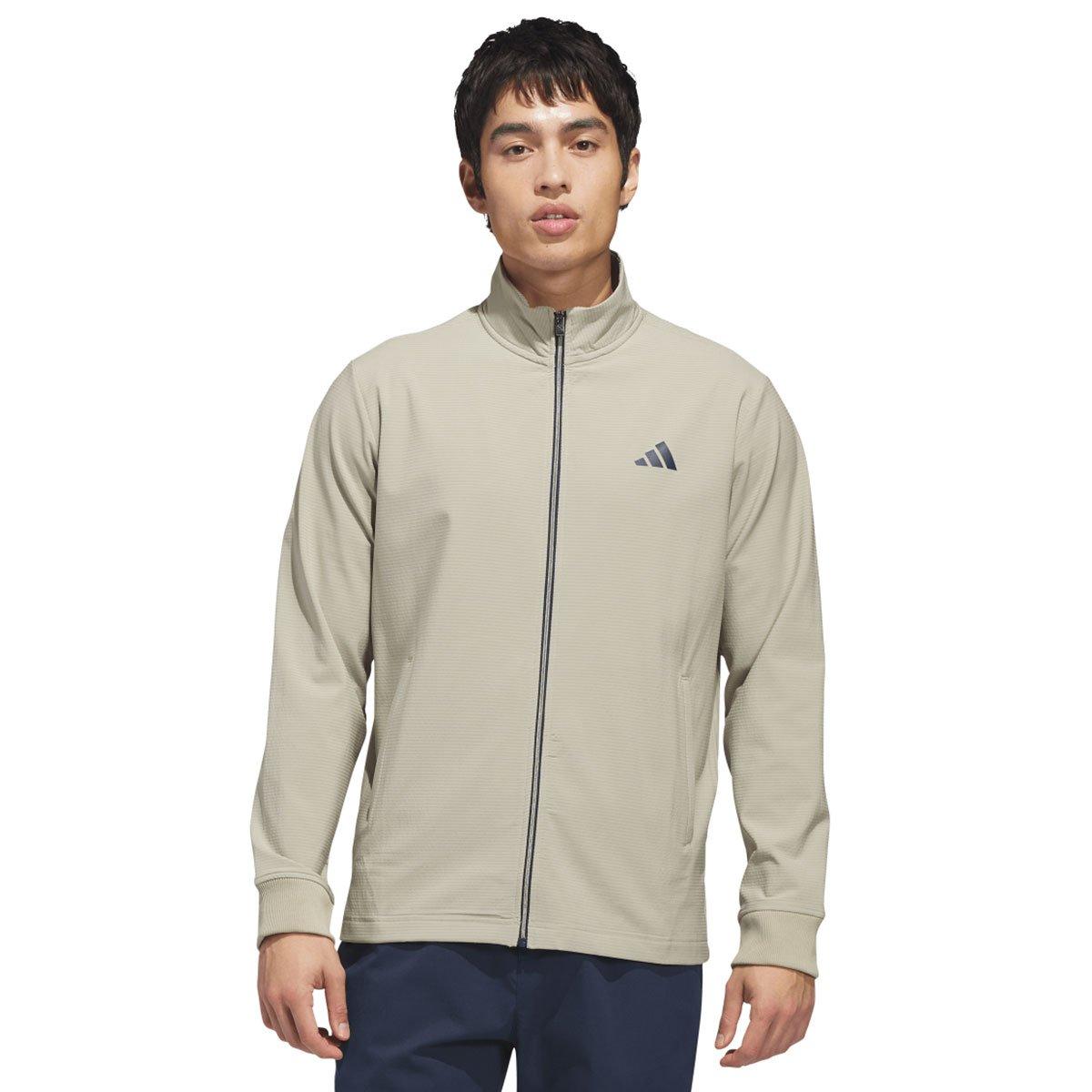 adidas Men's Ultimate365 Textured Woven Full Zip Golf Jacket