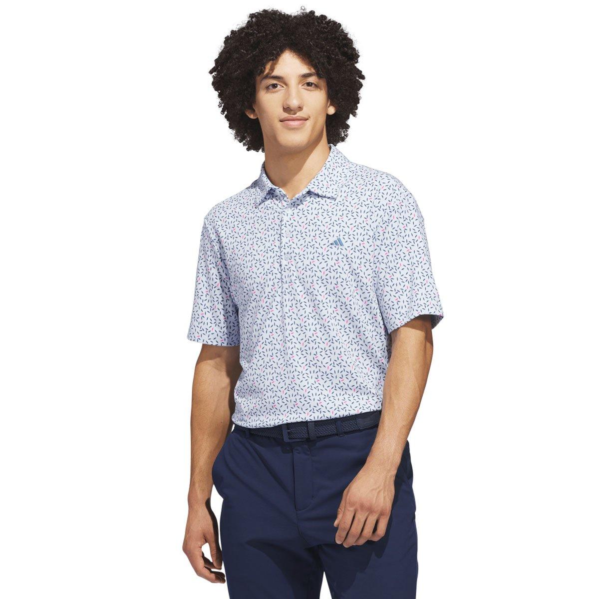 adidas Men's Ultimate365+ Soft Print Golf Polo Shirt