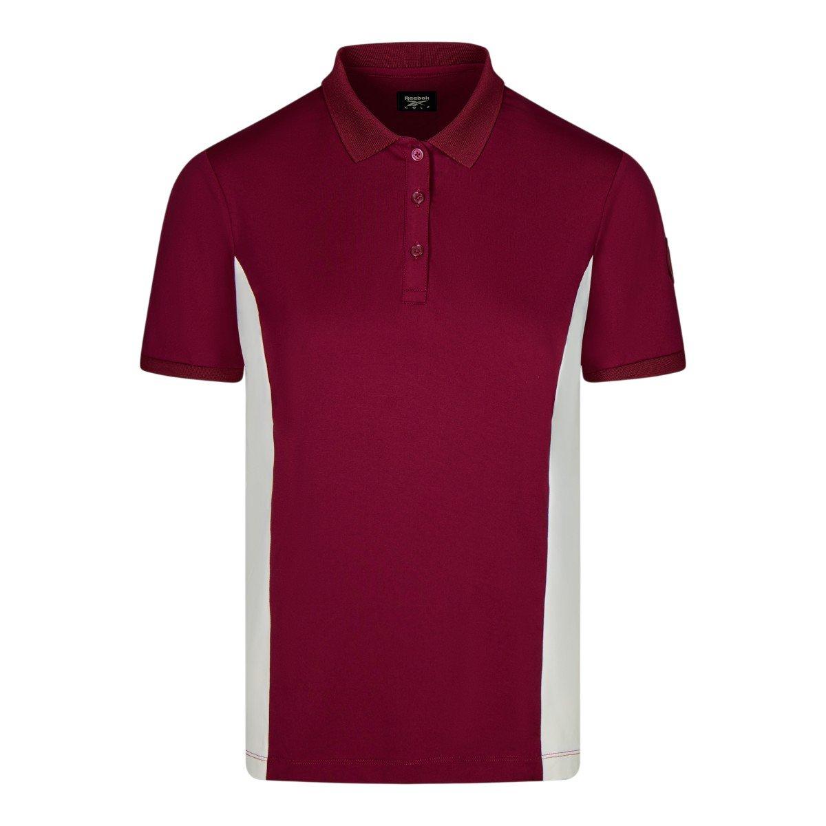 Reebok Ladies Reebok Solid Polo Shirt