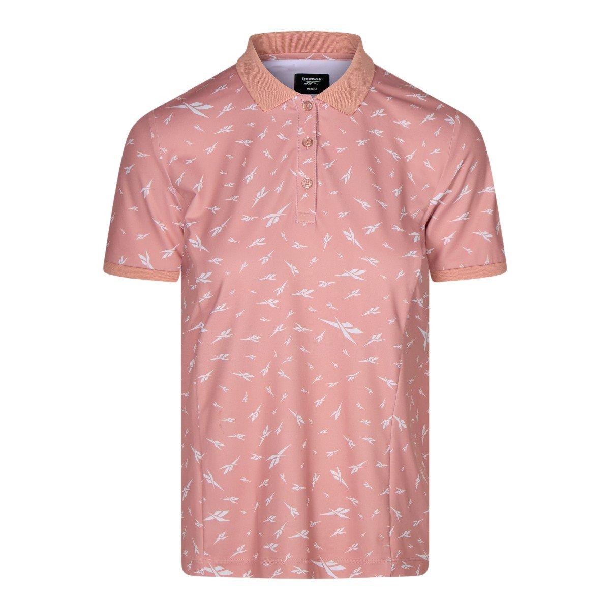 Ladies Reebok Jenny Print Polo Shirt