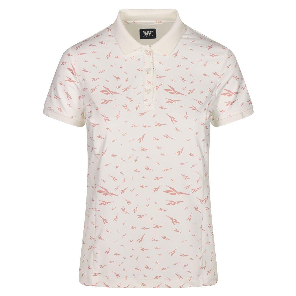Reebok Ladies Print Golf Polo Shirt