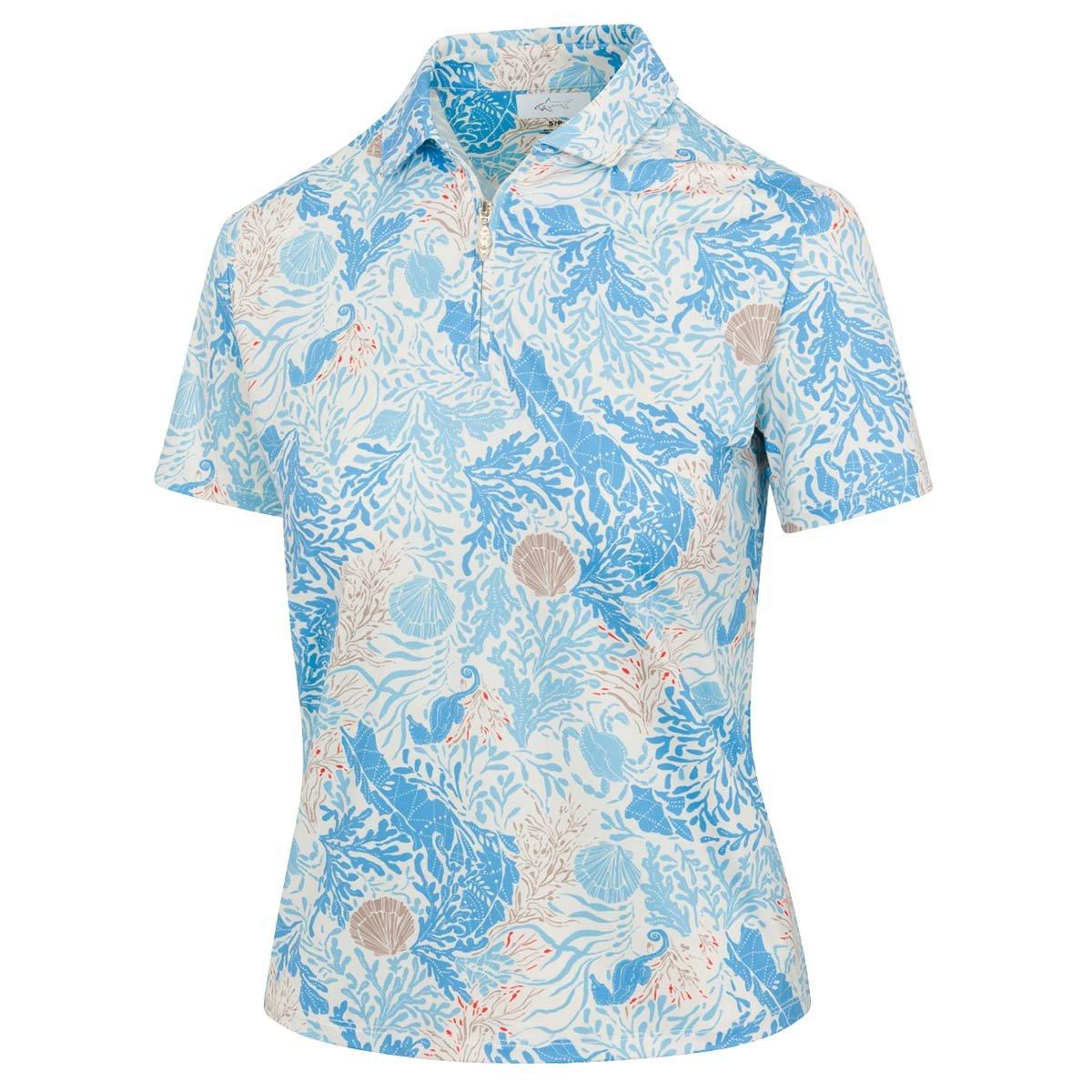 Greg Norman Ladies Greg Norman Ocean Reef Polo Shirt