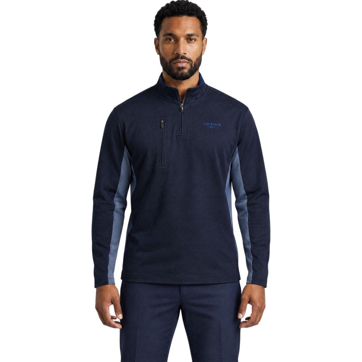 Ted Baker Men's Rorry Half Zip Golf Mid Layer