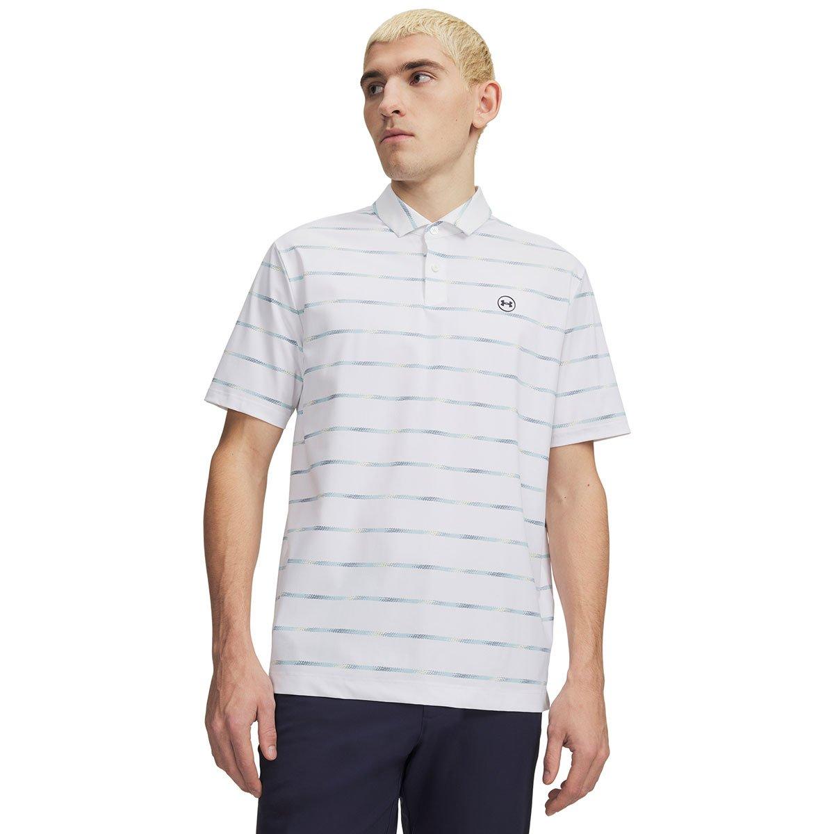 Under Armour Men's Drive Chill Printed Golf Polo Shirt