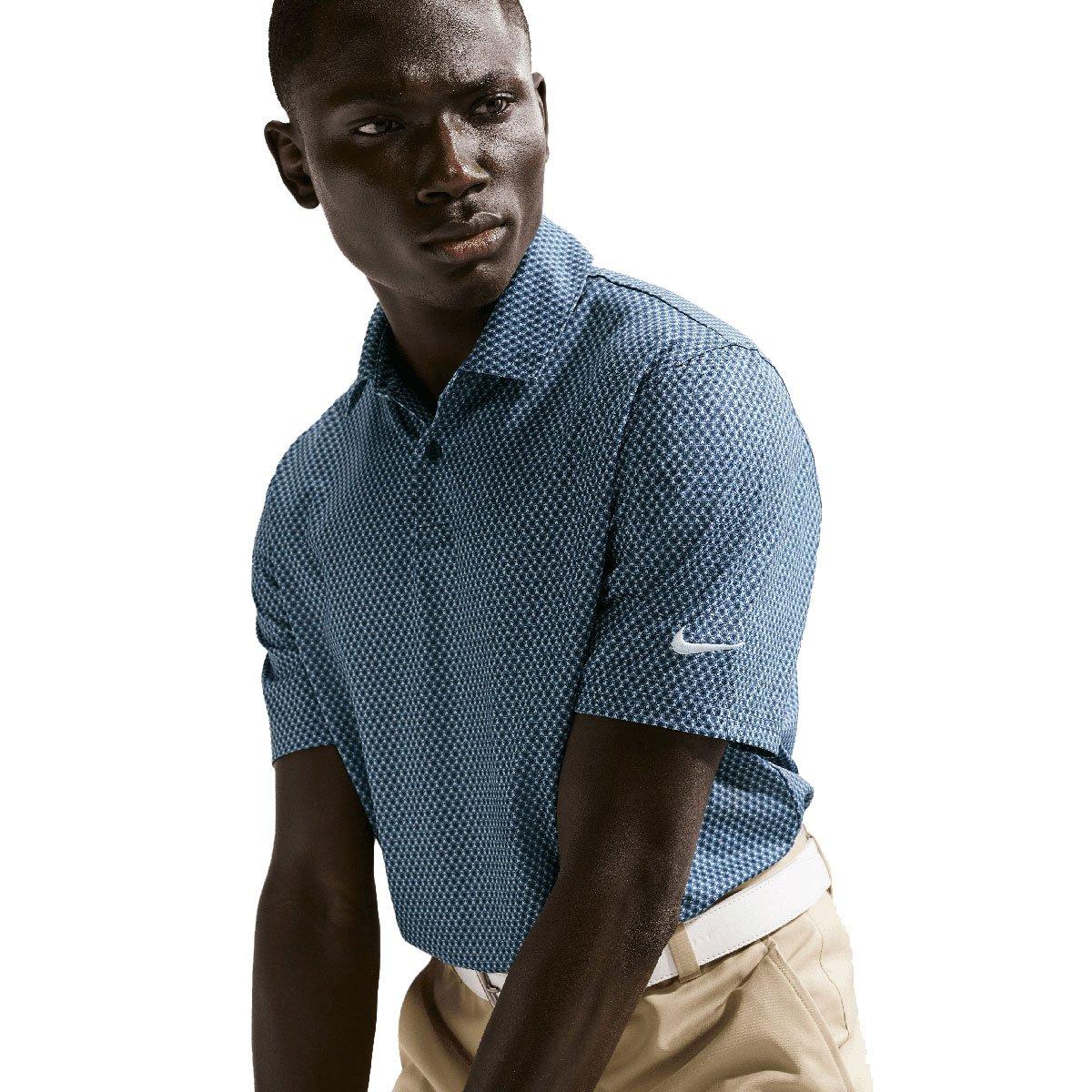 Nike Nike Dri-Fit Velocity Floral Print Polo Shirt