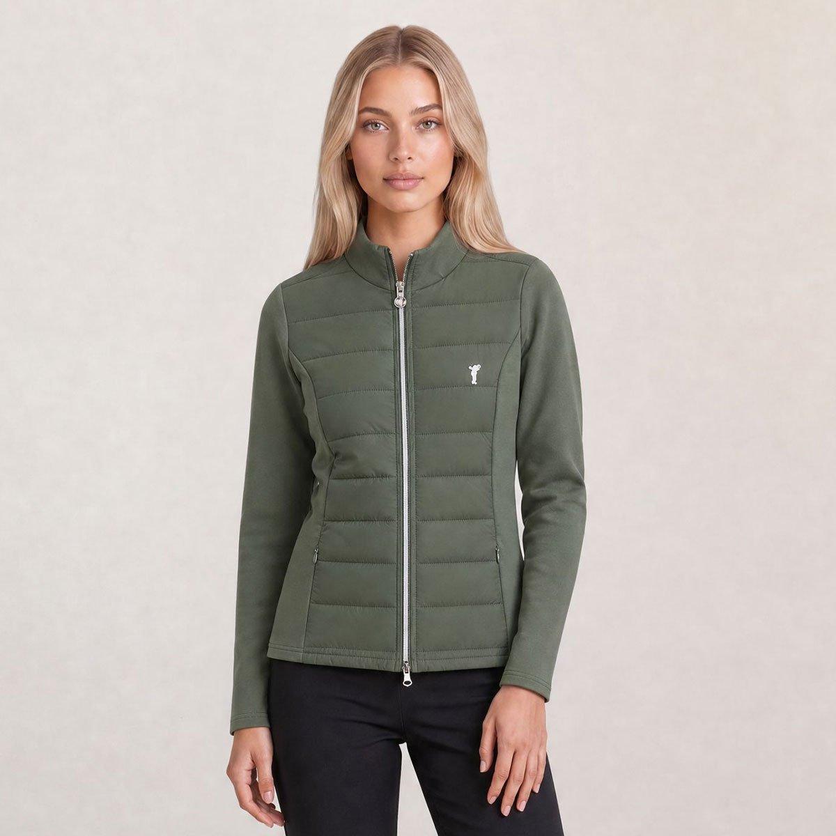 GOLFINO Ladies Antonella Hybrid Full Zip Golf Jacket
