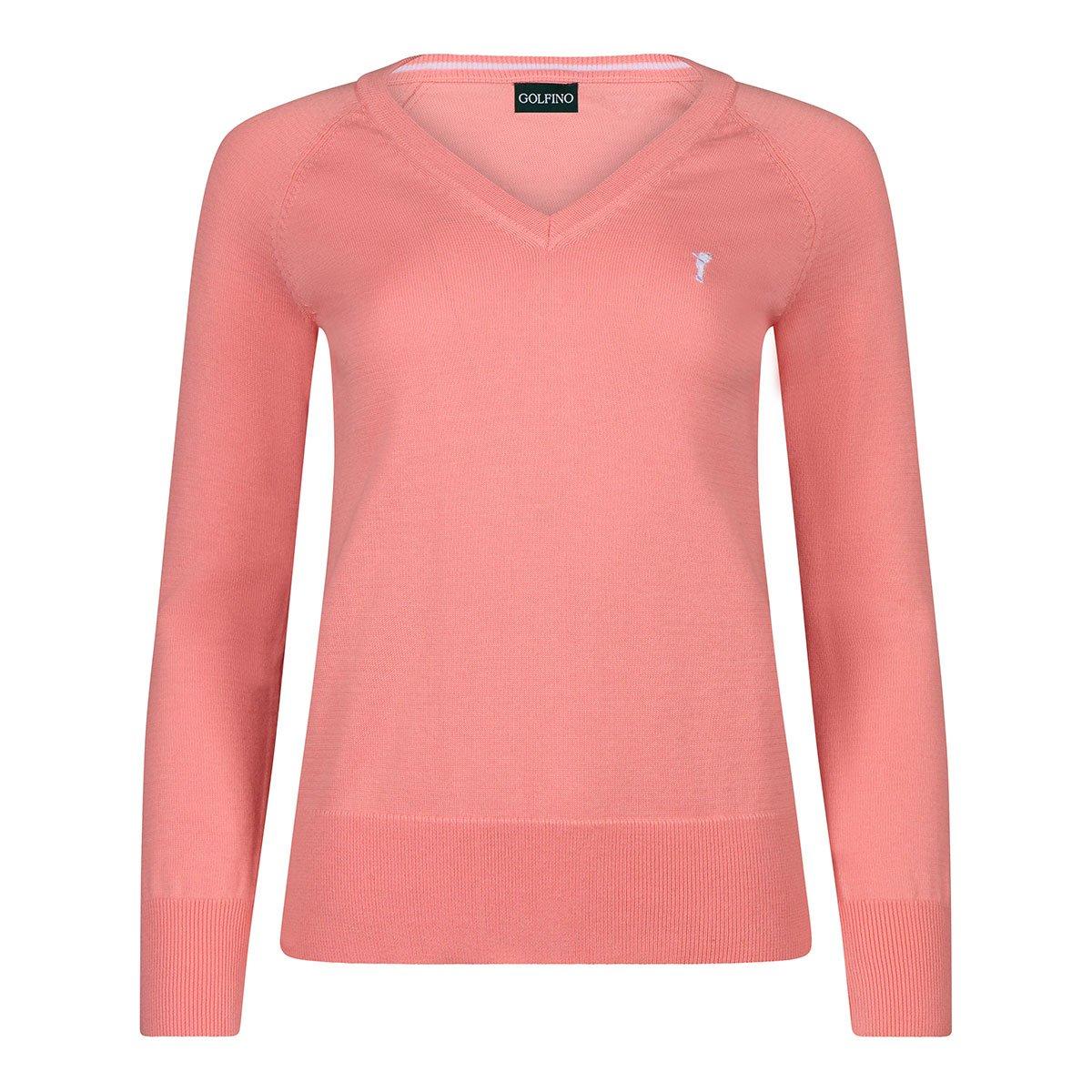 GOLFINO Ladies V-Neck Core Golf Mid Layer