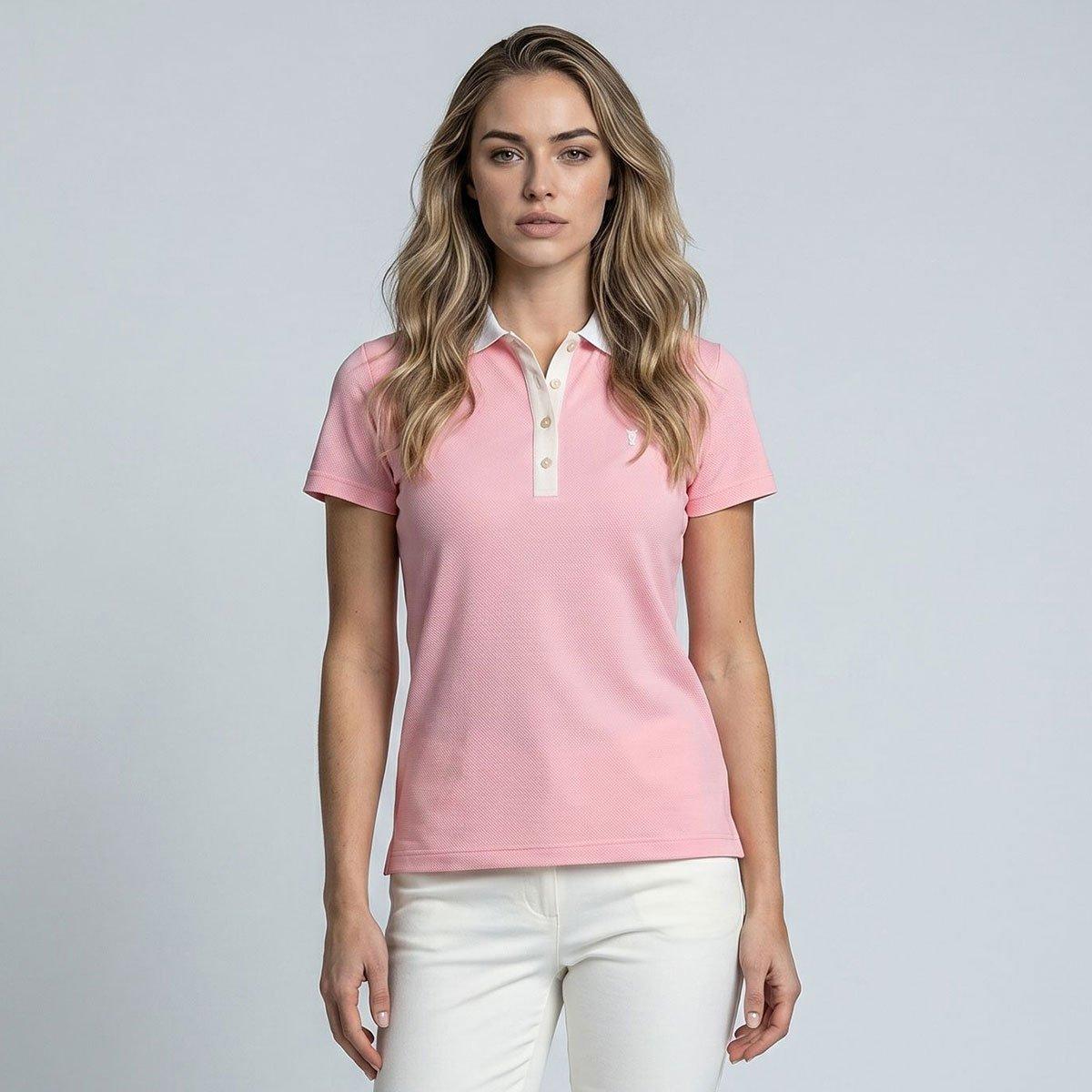Golfino Ladies Golfino Mercedes Bubble Jacquard