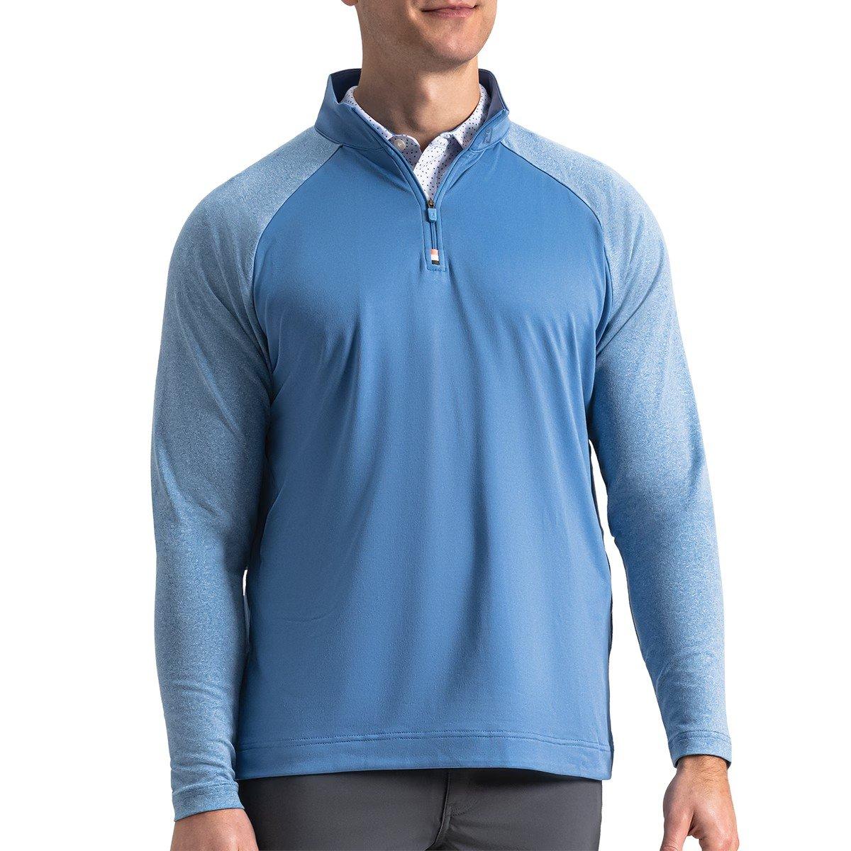 FootJoy Men's Raglan Block ChillOut Golf Mid Layer