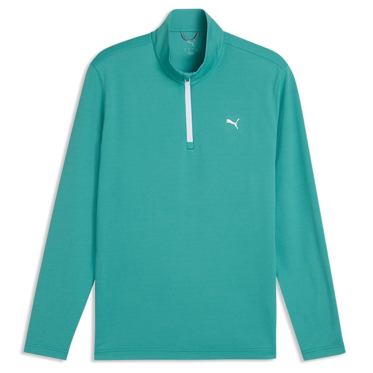 PUMA Men's Pure 3 Texture Half Zip Golf Mid Layer  