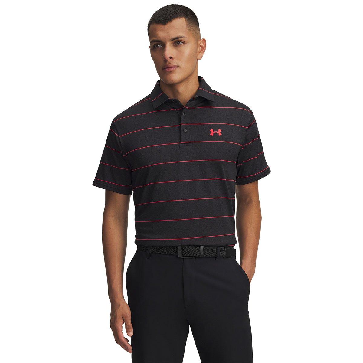 Under Armour Men's Playoff 3.0 Stripe Golf Polo Shirt