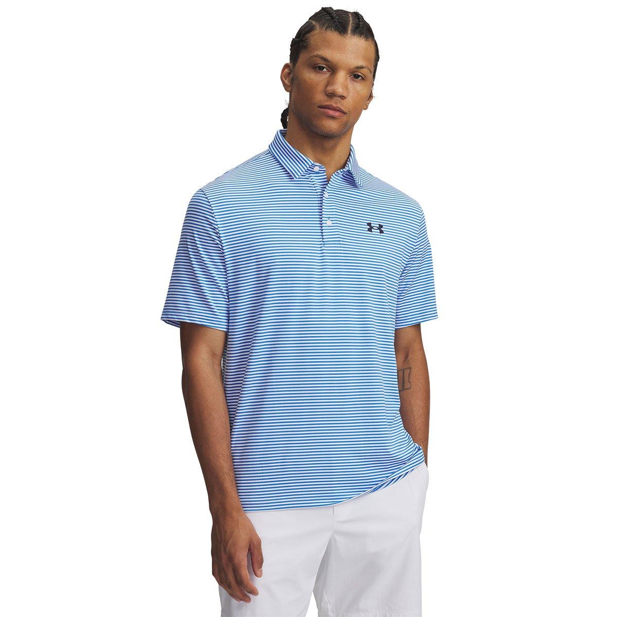 Under Armour Men's Playoff 3.0 Stripe Golf Polo Shirt