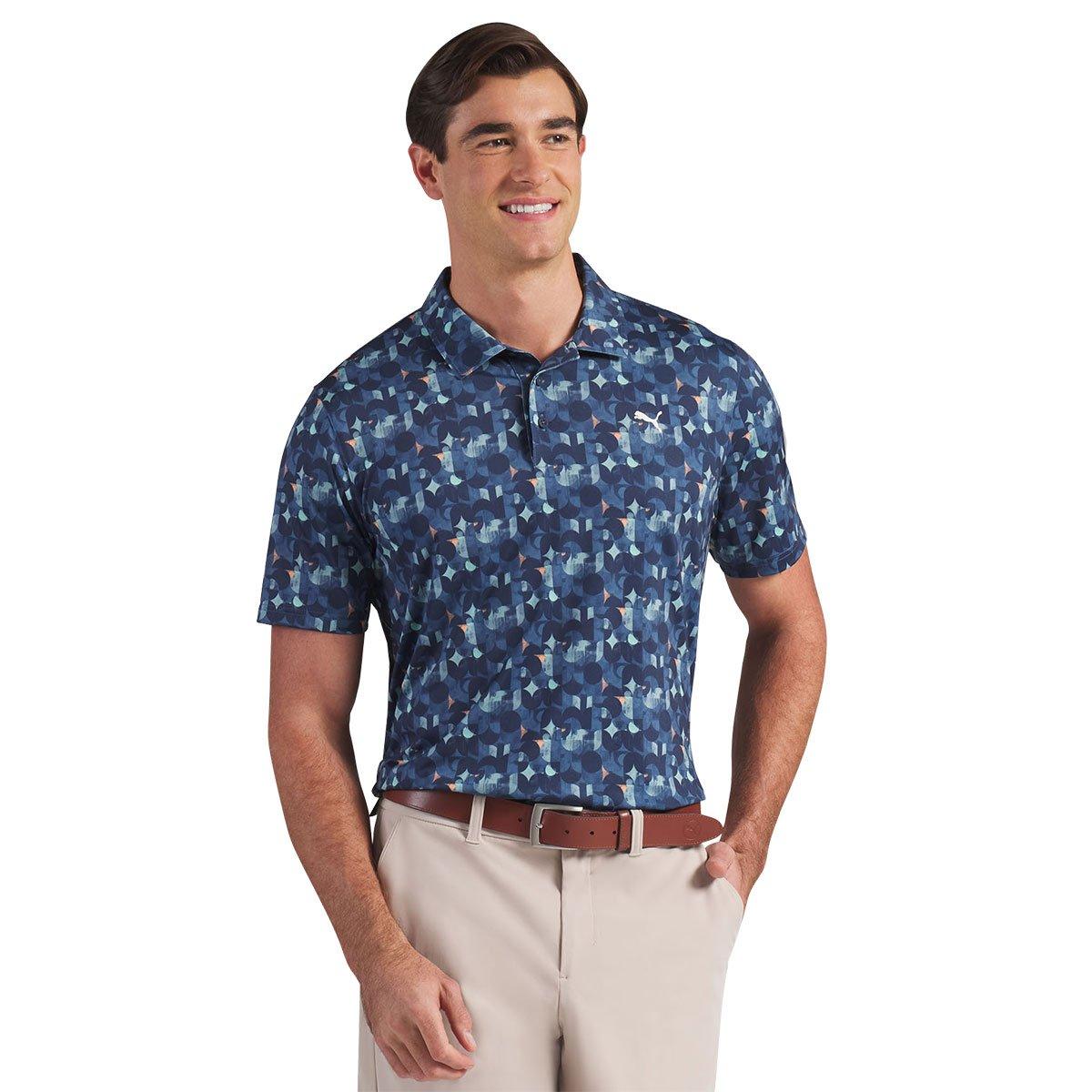 Puma Puma Mattr Deco Print Polo Shirt