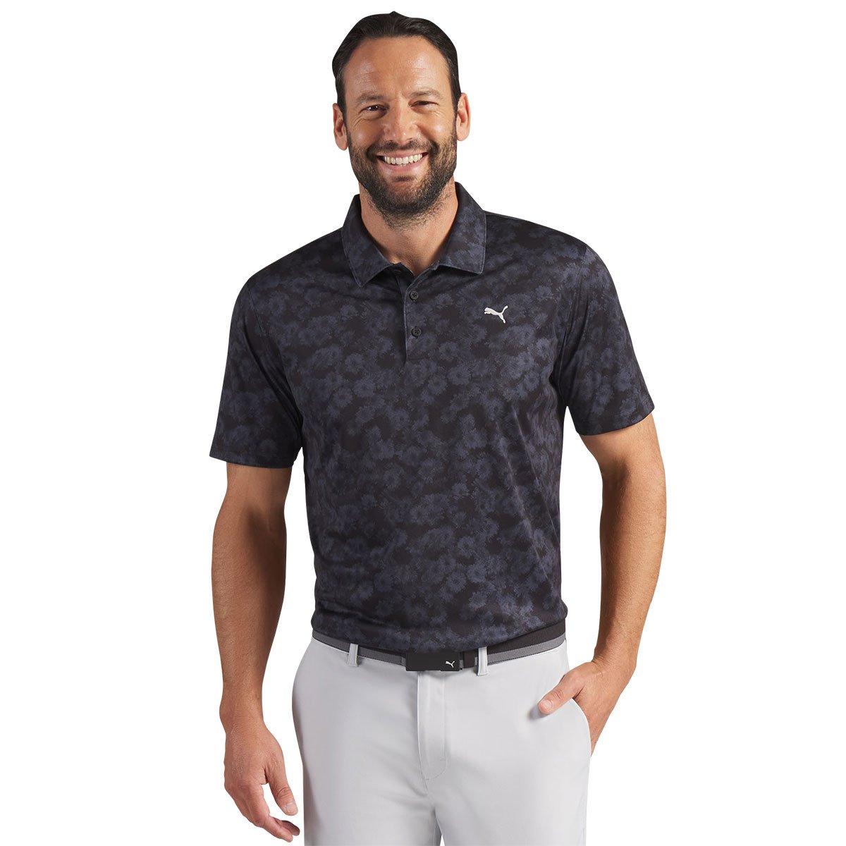 Puma Puma Pure 2.0 Floral Print Polo Shirt