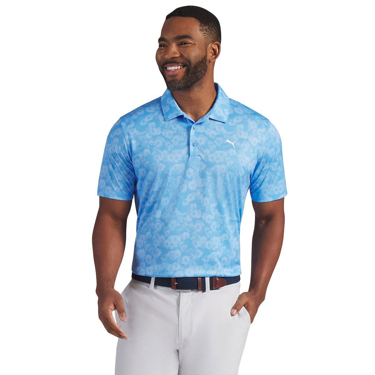 Puma Pure 2.0 Floral Print Polo Shirt