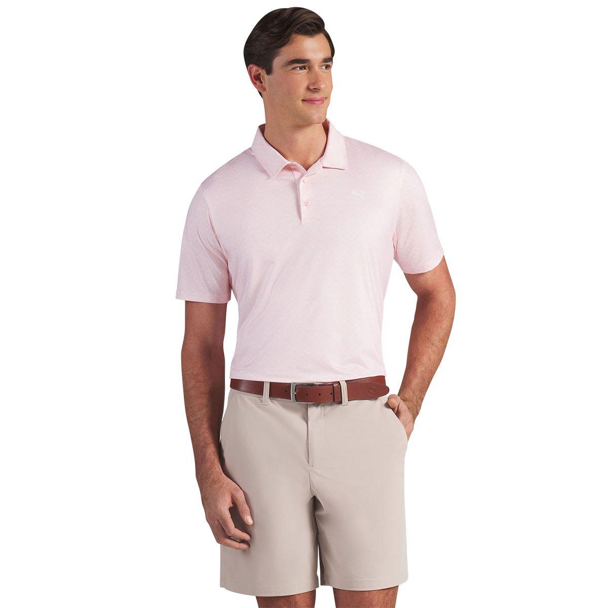 Puma Puma Mattr Scallop Print Polo Shirt