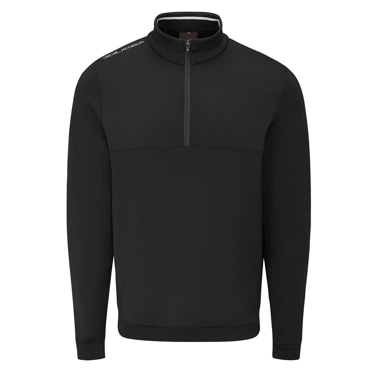 Oscar Jacobson Men's Westland Quarter Zip Golf Mid Layer